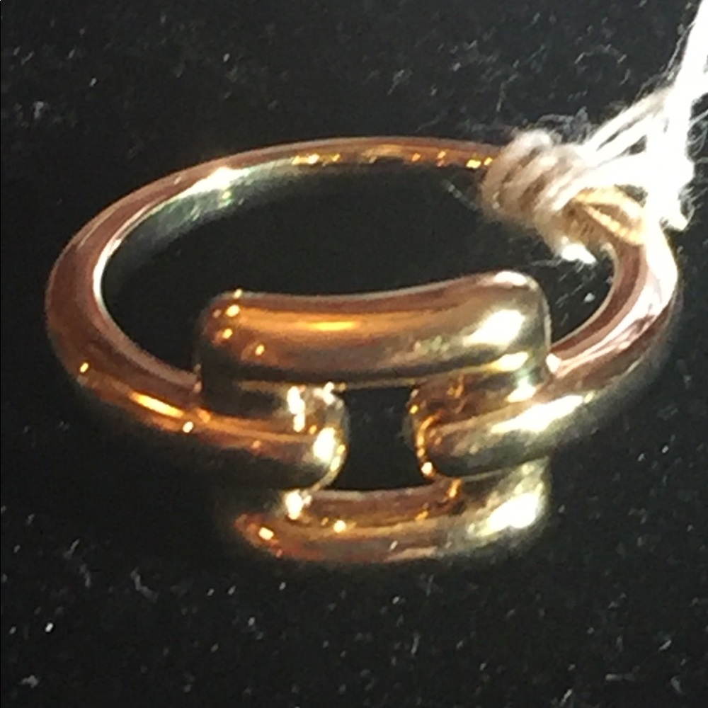 Tiffany & Co 18 K Biscayne Buckle Ring Size 6.5